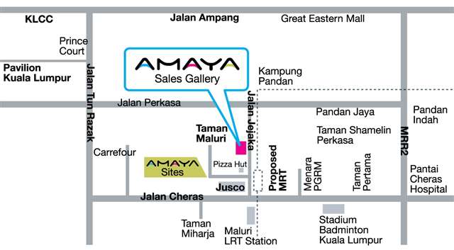 amaya map