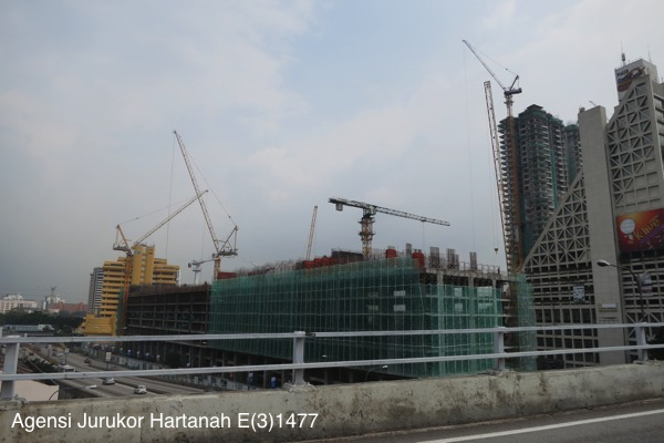 View from MRR2 - M City & Element Development (1)