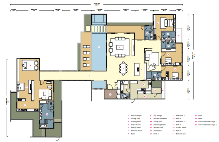 penthouse floor plan